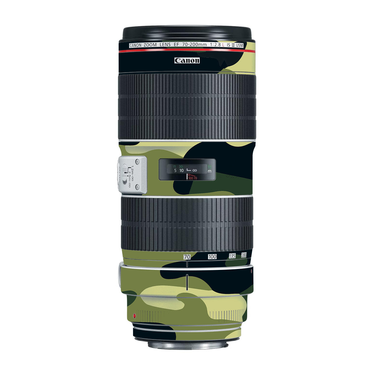 Forest Green Camo Canon EF 70-200mm F/2.8L IS III USM Camera Lens Skin