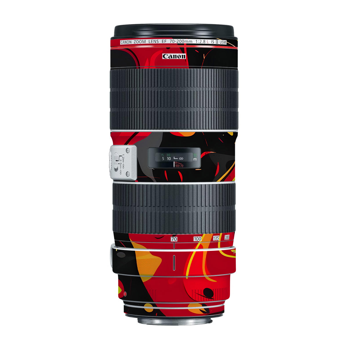 Lava Burst Canon EF 70-200mm F/2.8L IS III USM Camera Lens Skin
