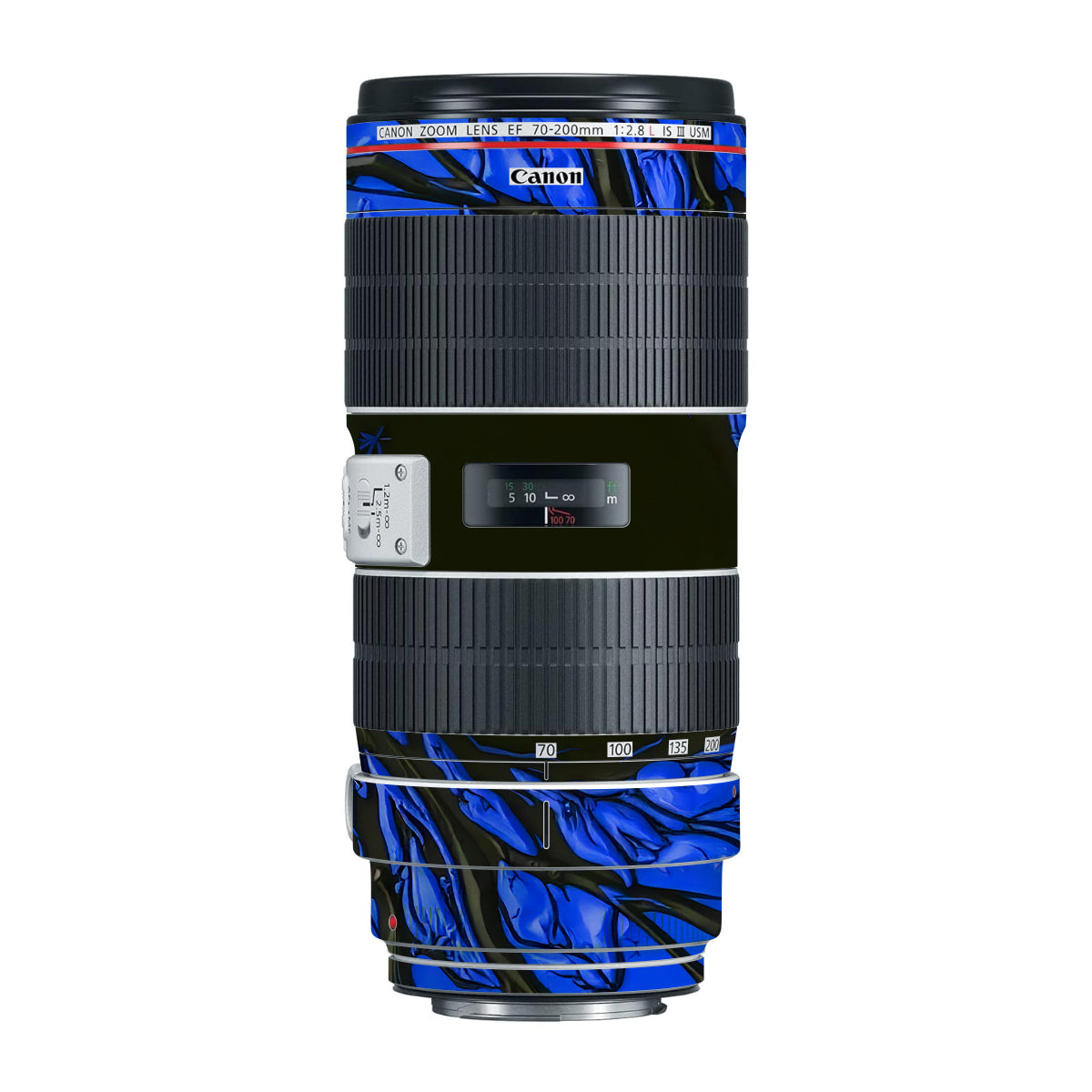 Venom Blue Canon EF 70-200mm F/2.8L IS III USM Camera Lens Skin