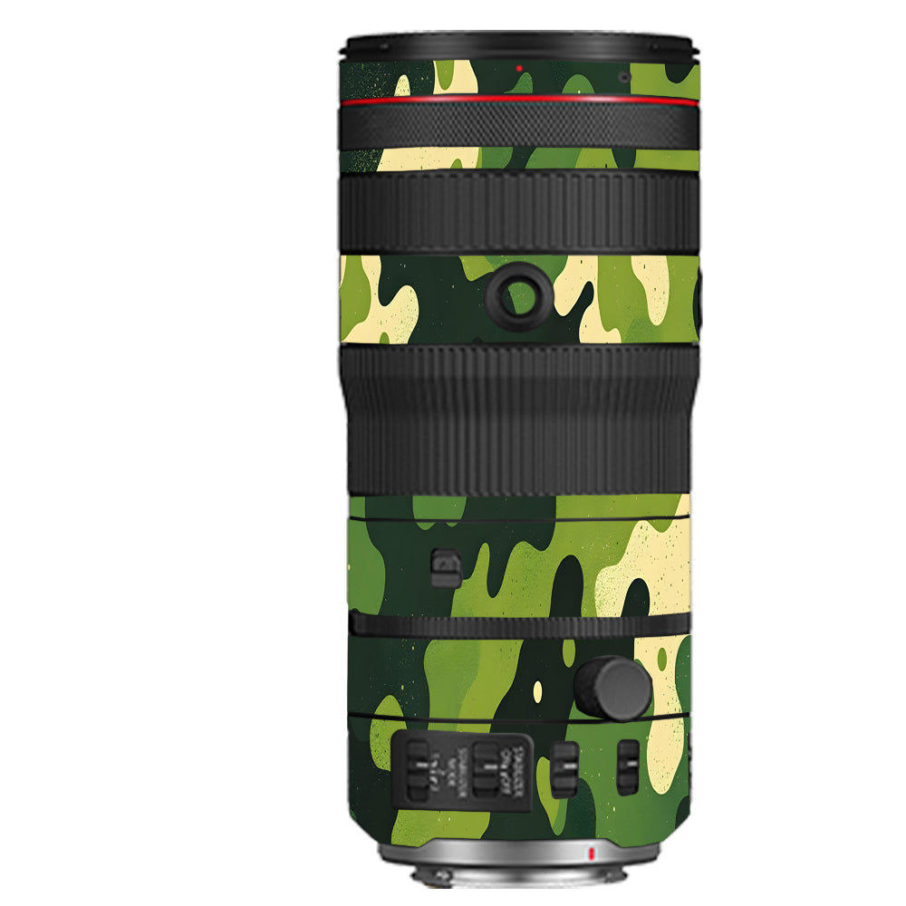 Camouflage Pattern Canon RF 70–200mm f/2.8 L IS USM Camera Lens Skin