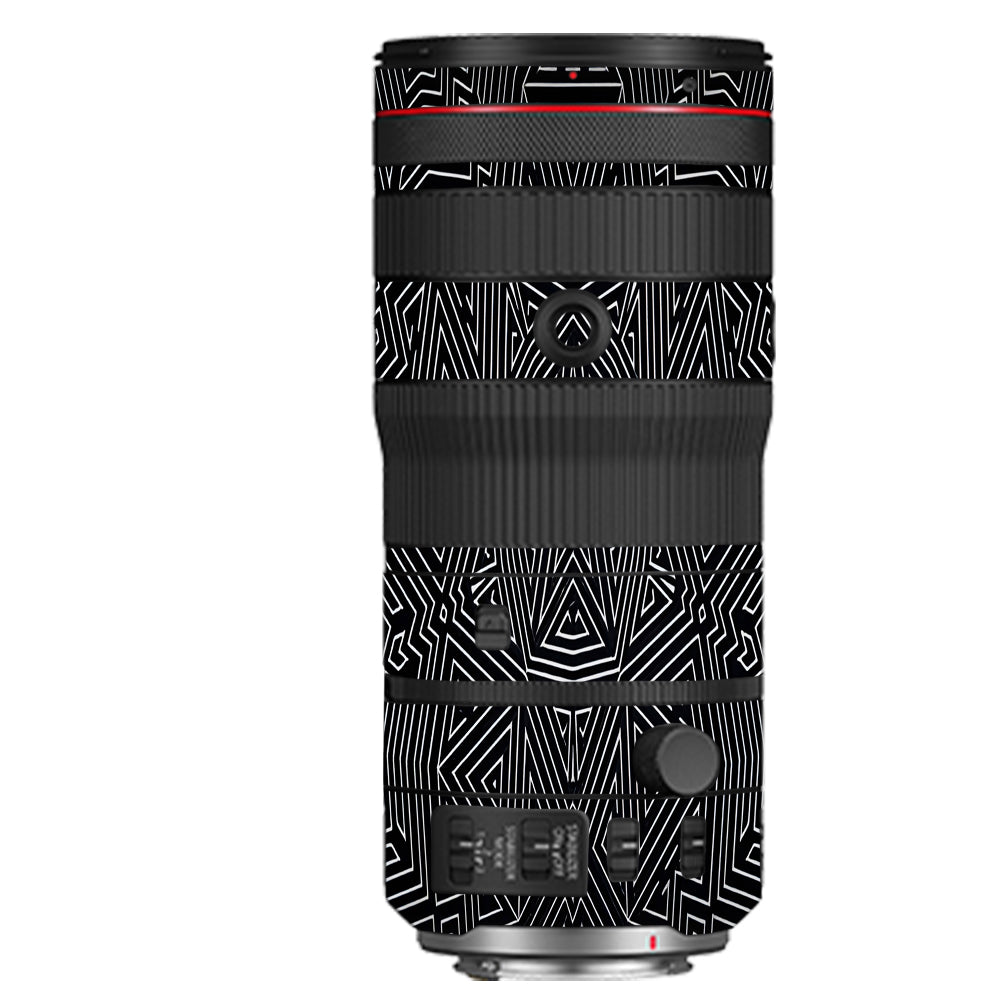 Geometric Pattern Canon 70-200mm Camera Lens Skin