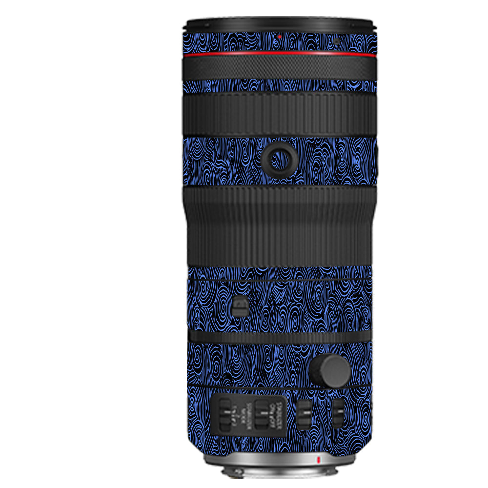 Blue Spirals Canon RF 70–200mm f/2.8 L IS USM Camera Lens Skin