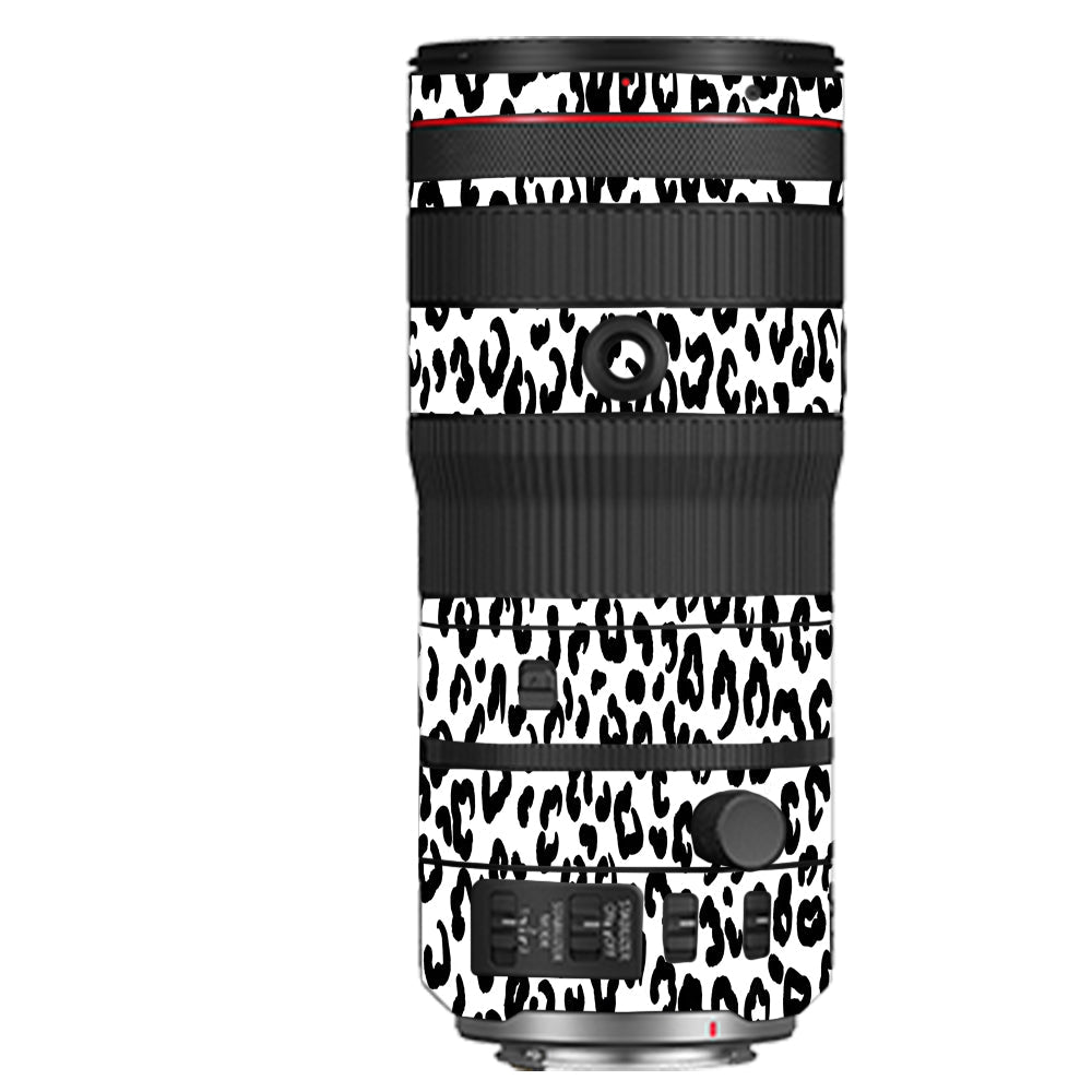 White Leopard Canon RF 70–200mm f/2.8 L IS USM Camera Lens Skin