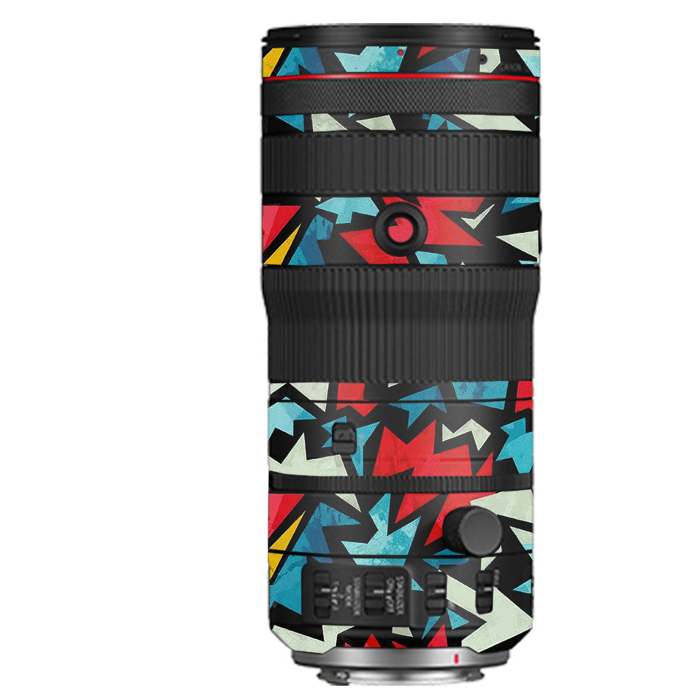 Pop Art Lightning Canon RF 70–200mm f/2.8 L IS USM Camera Lens Skin