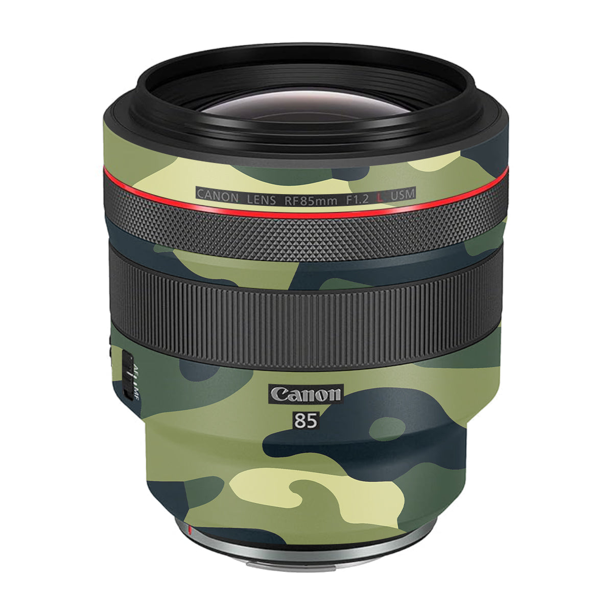 Forest Green Camo Canon RF 85mm F/1.2L USM Camera Lens Skin