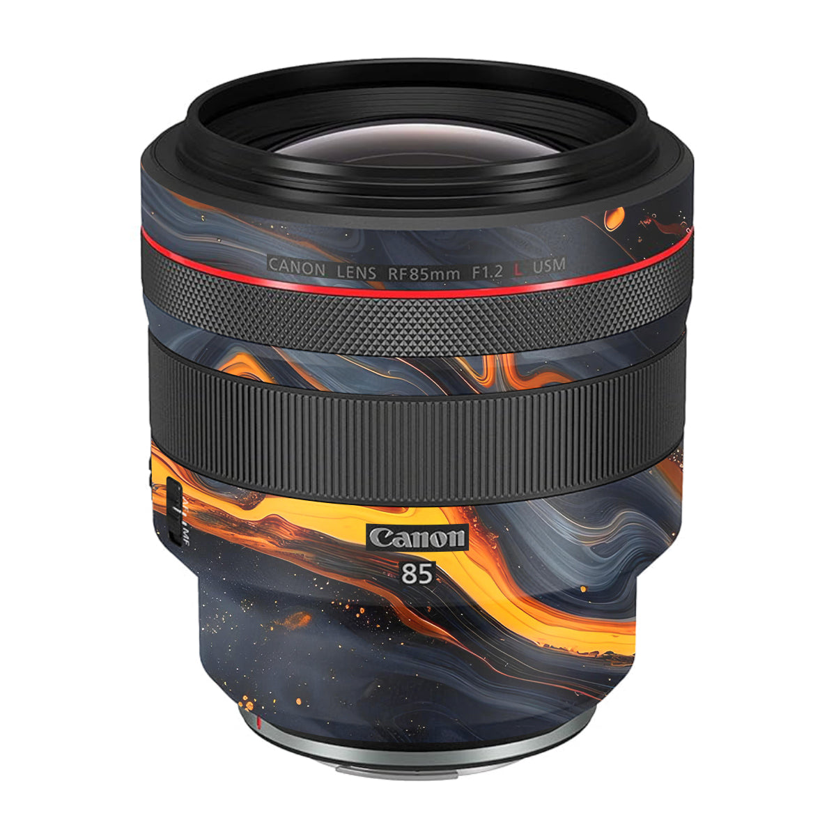 Lava Marble Canon RF 85mm F/1.2L USM Camera Lens Skin