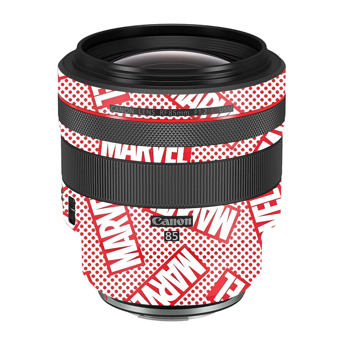 Marvel Comics Canon RF 85mm F/1.2L USM Camera Lens Skin