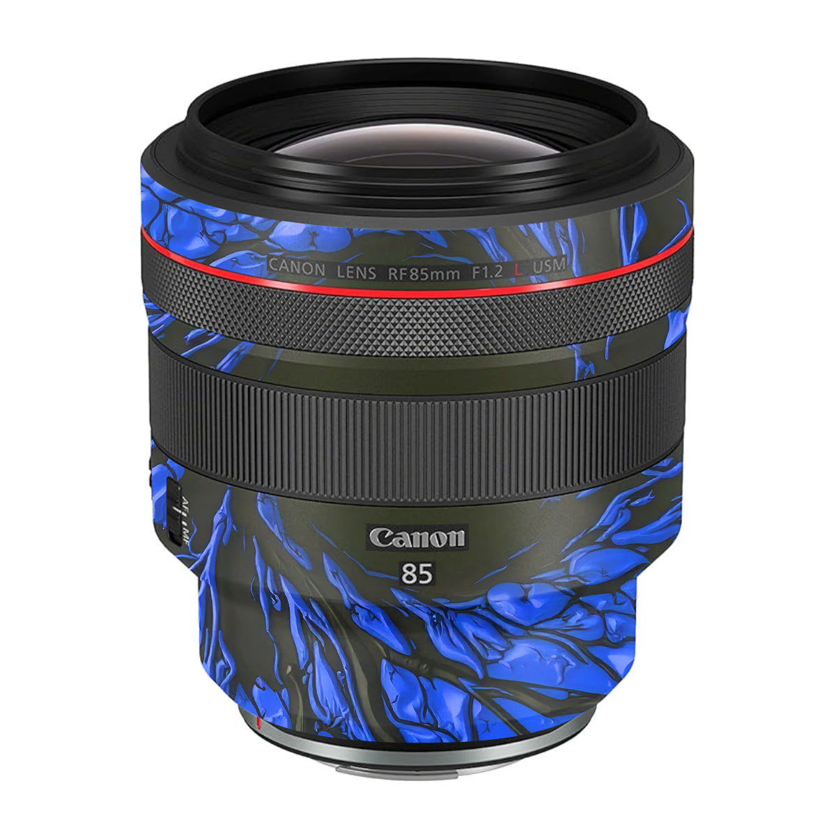 Venom Blue Canon RF 85mm F/1.2L USM Camera Lens Skin