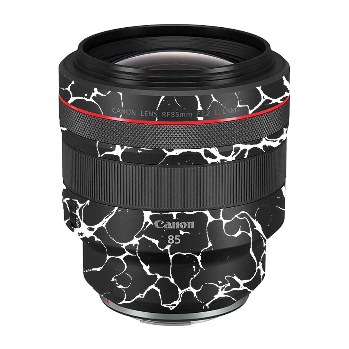 White Web Canon RF 85mm F/1.2L USM Camera Lens Skin