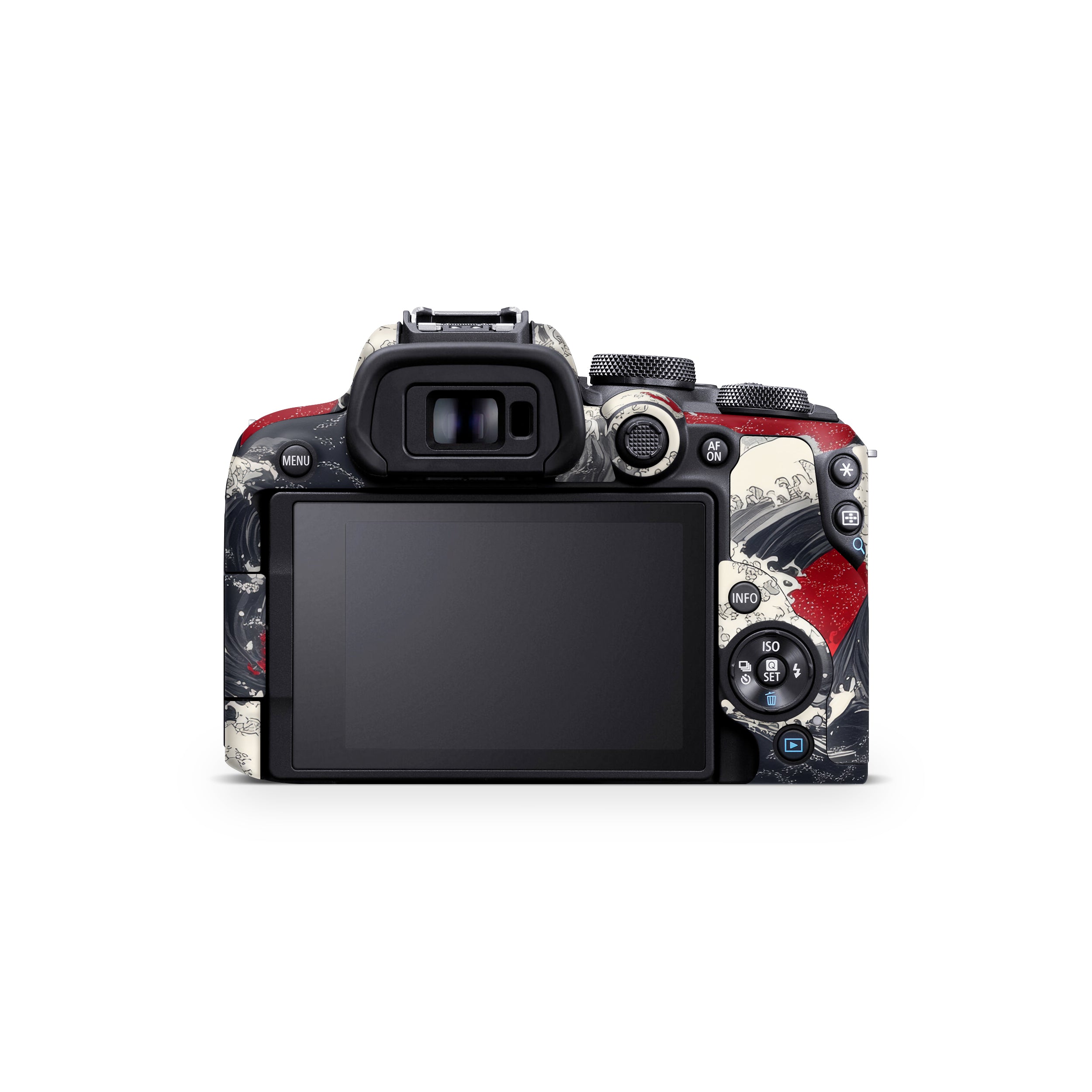 Abstract Waves Canon EOS R10 Camera Skin