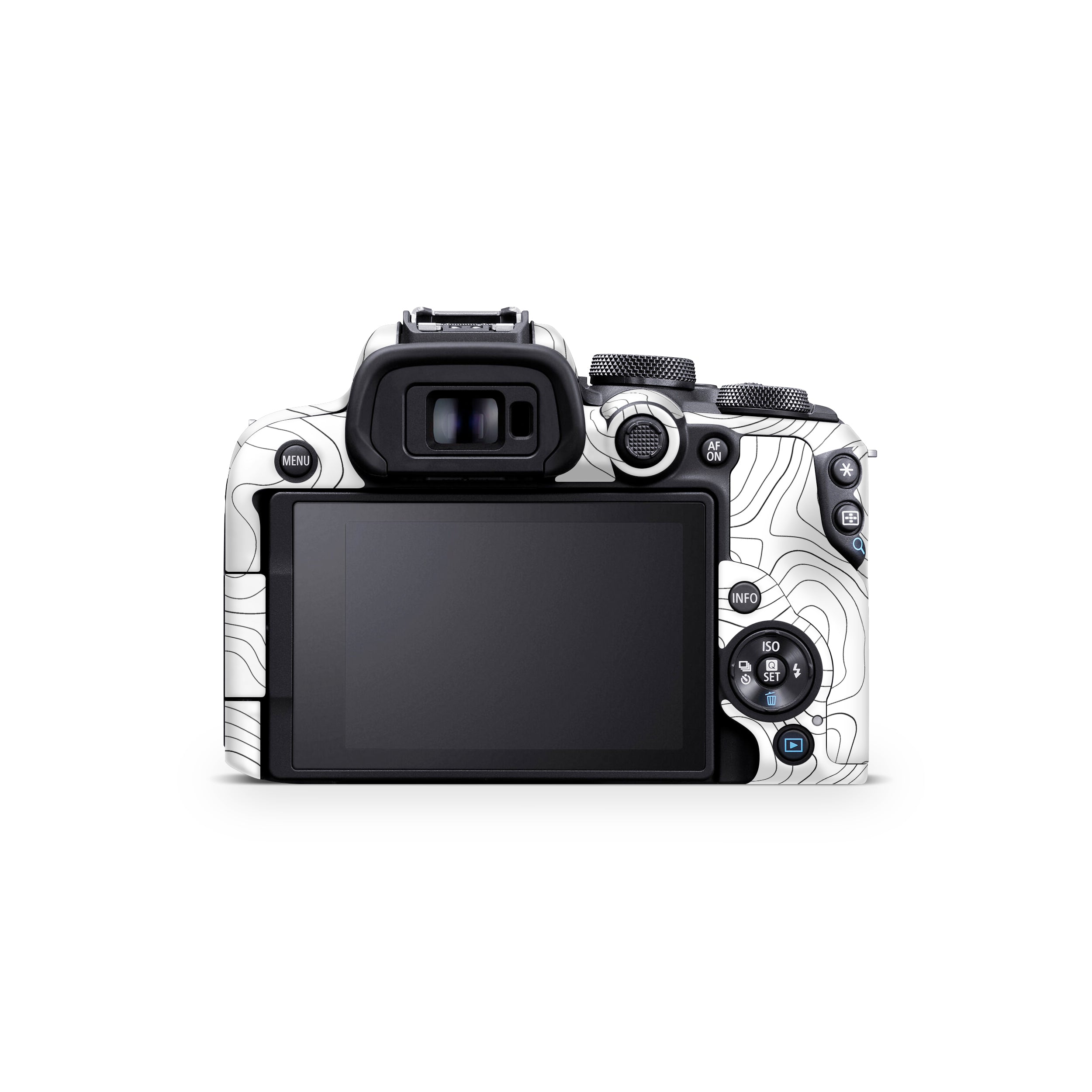 White Contour Design Canon EOS R10 Camera Skin