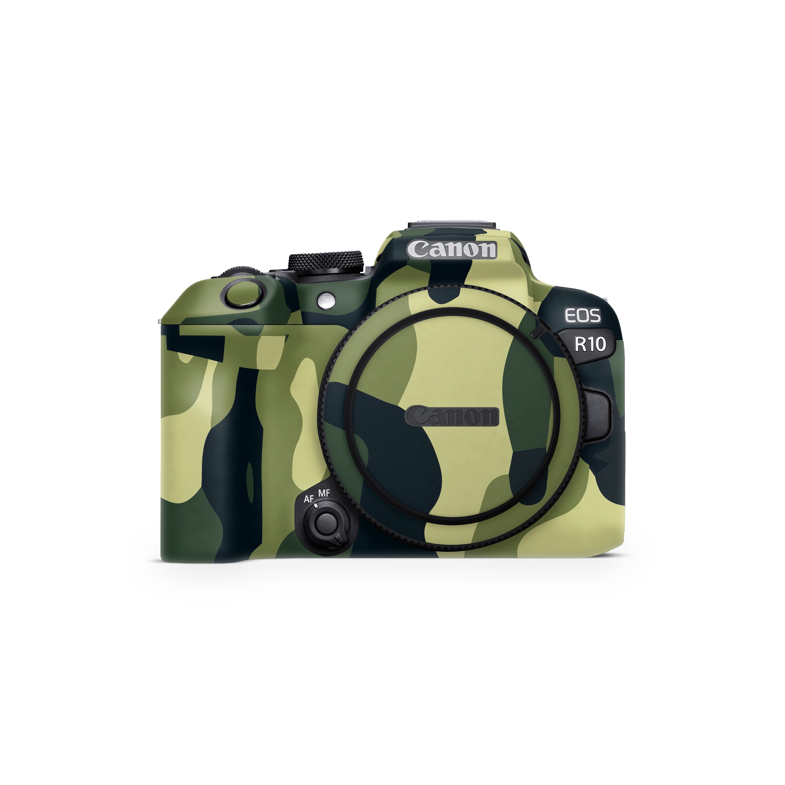 Forest Green Camo Canon EOS R10 Camera Skin