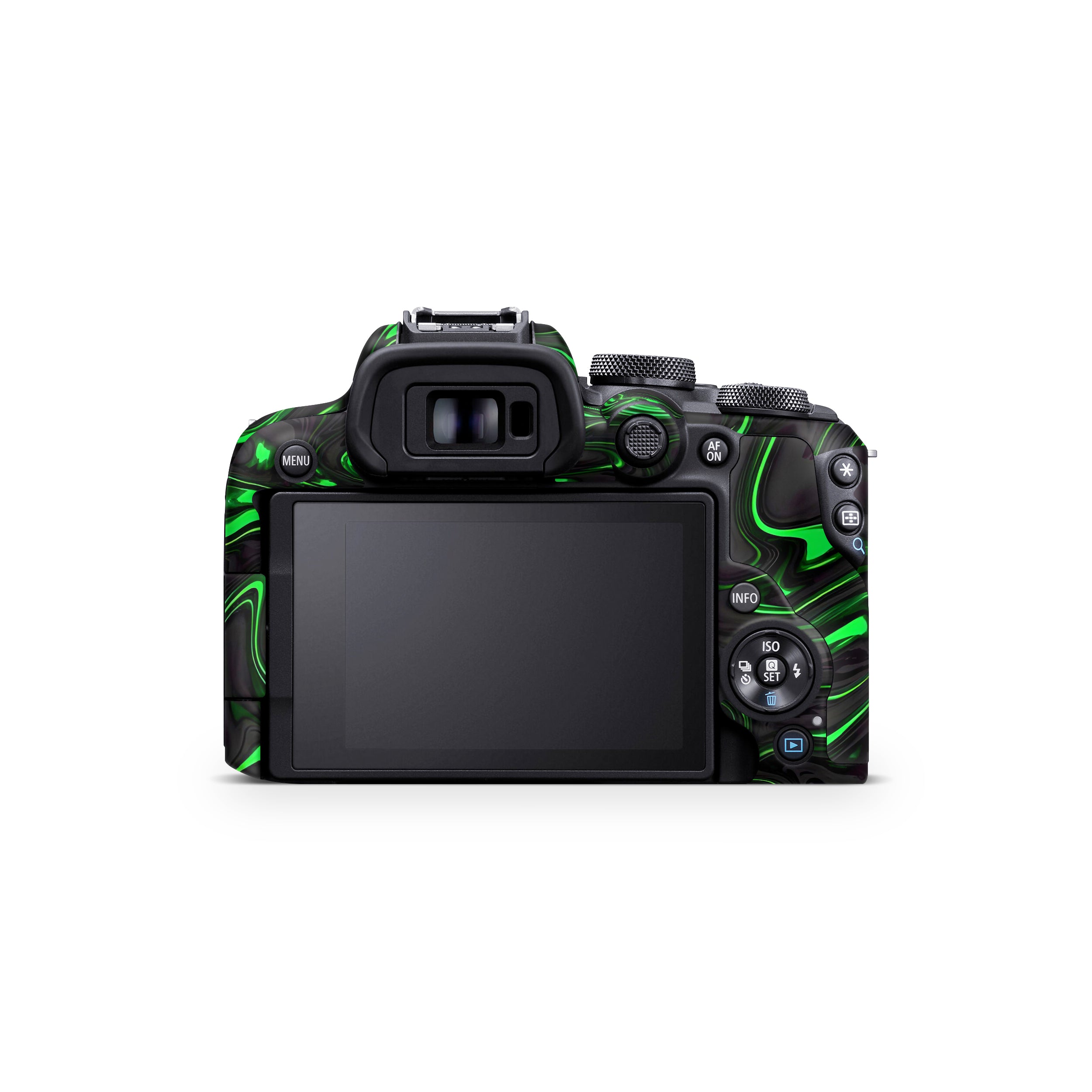 Green Liquid Pattern Canon EOS R10 Camera Skin