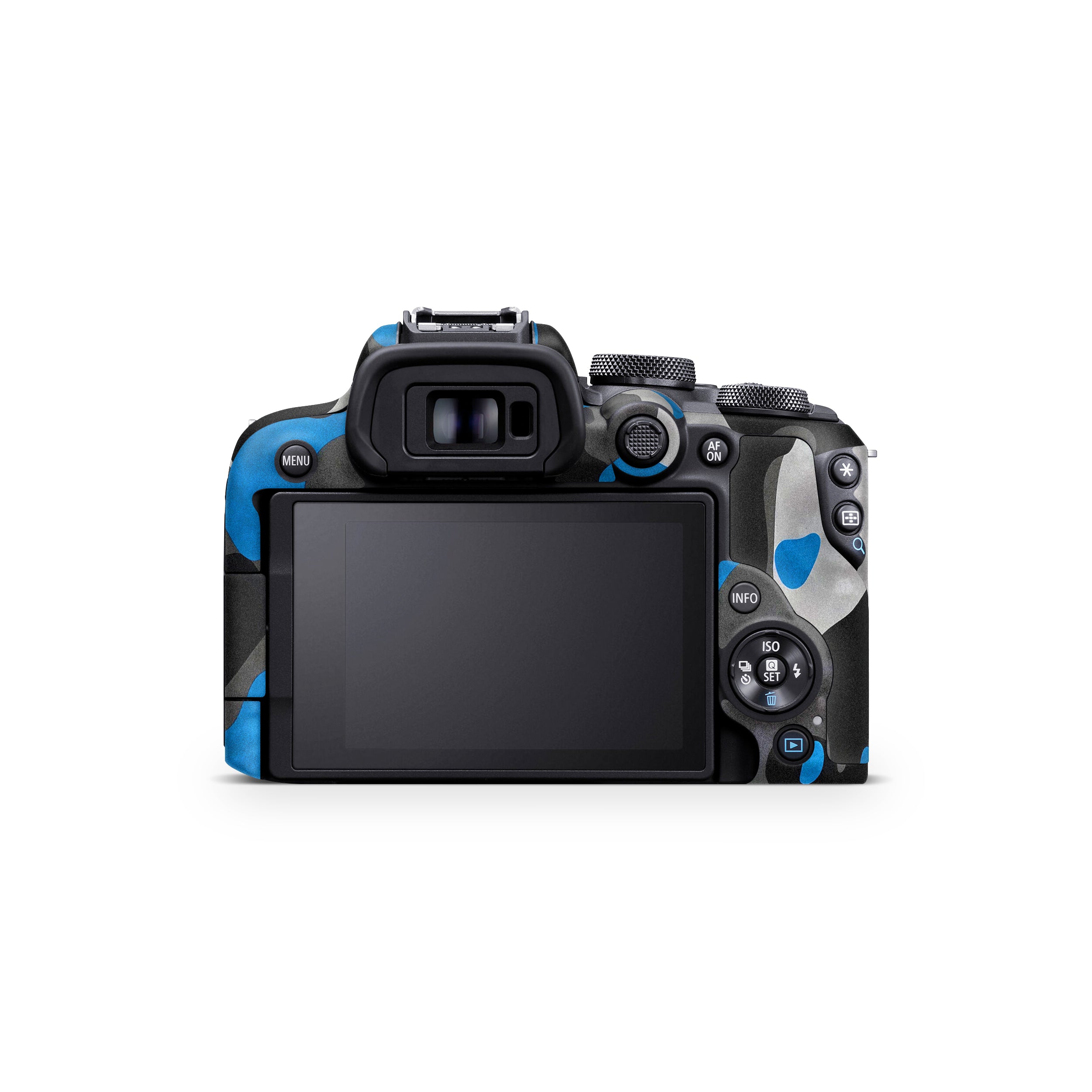 Blue Grey Camo Canon EOS R10 Camera Skin