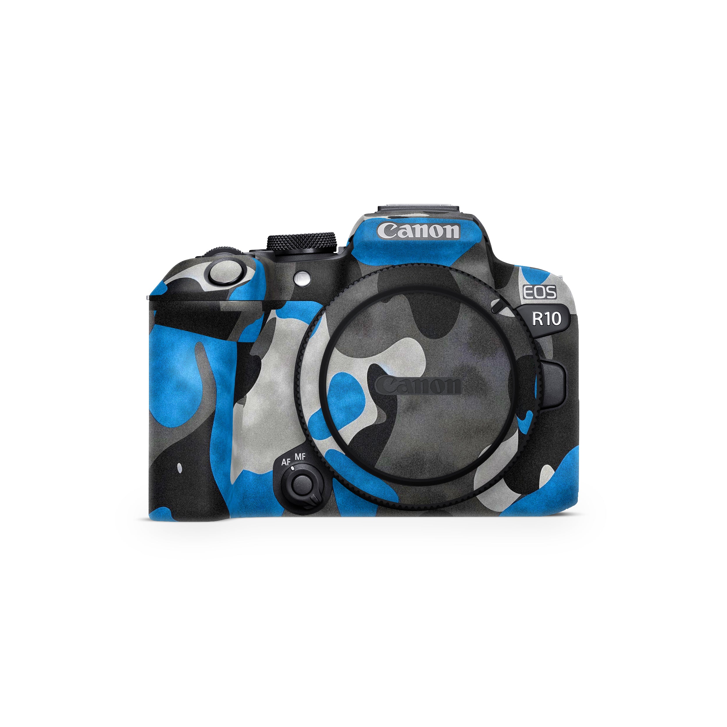 Blue Grey Camo Canon EOS R10 Camera Skin