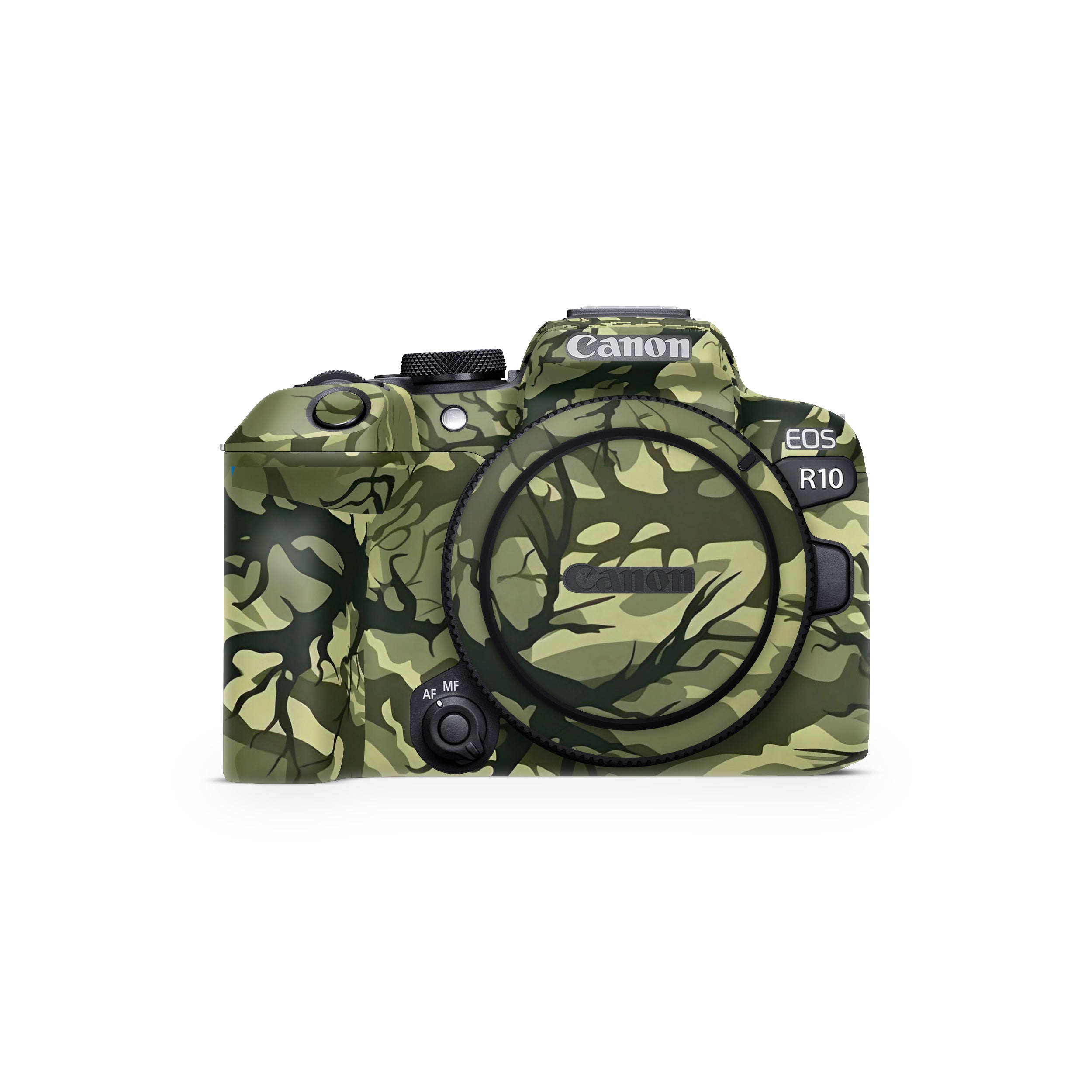 Green Tangled Vines Canon EOS R10 Camera Skin