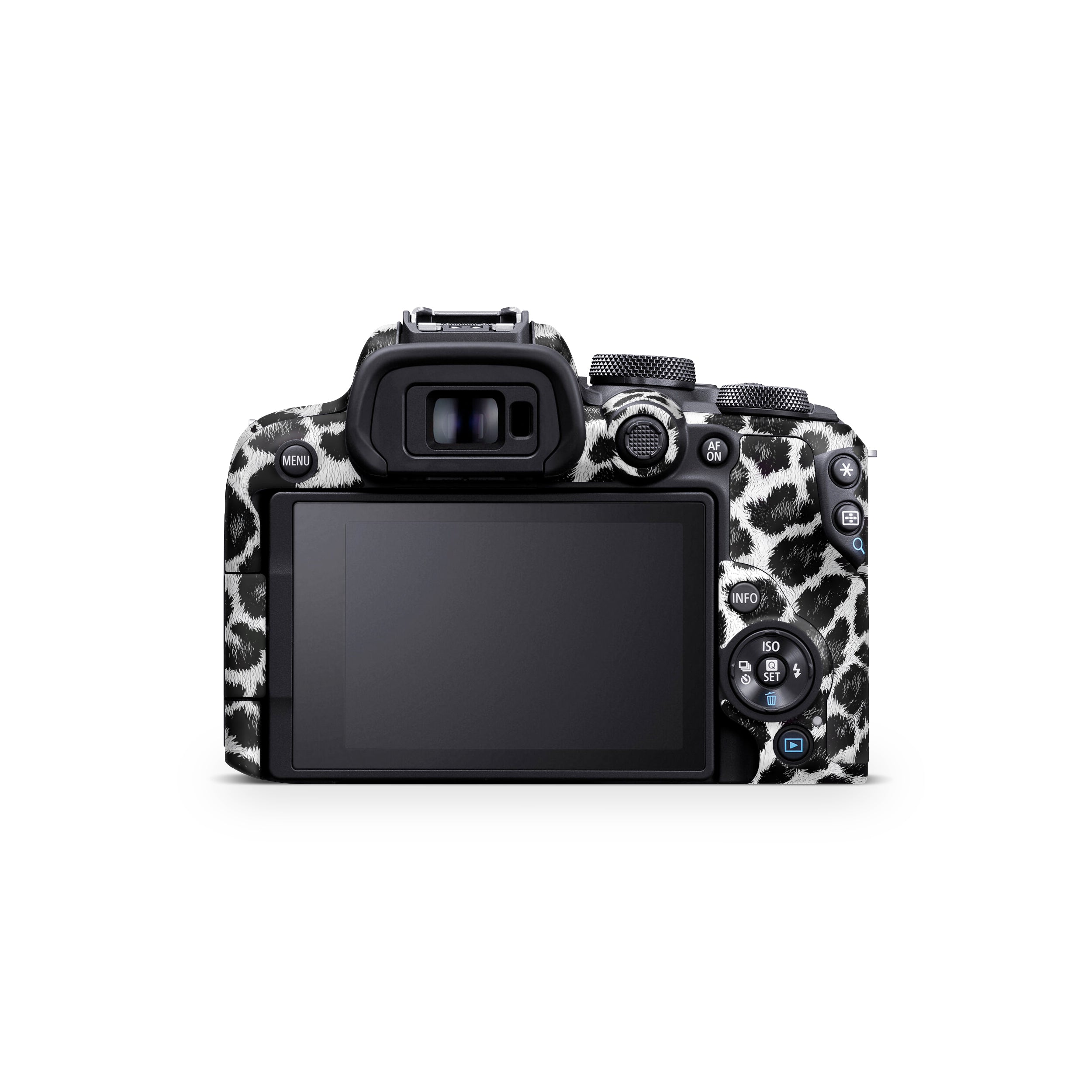 Snow Leopard Spots Canon EOS R10 Camera Skin
