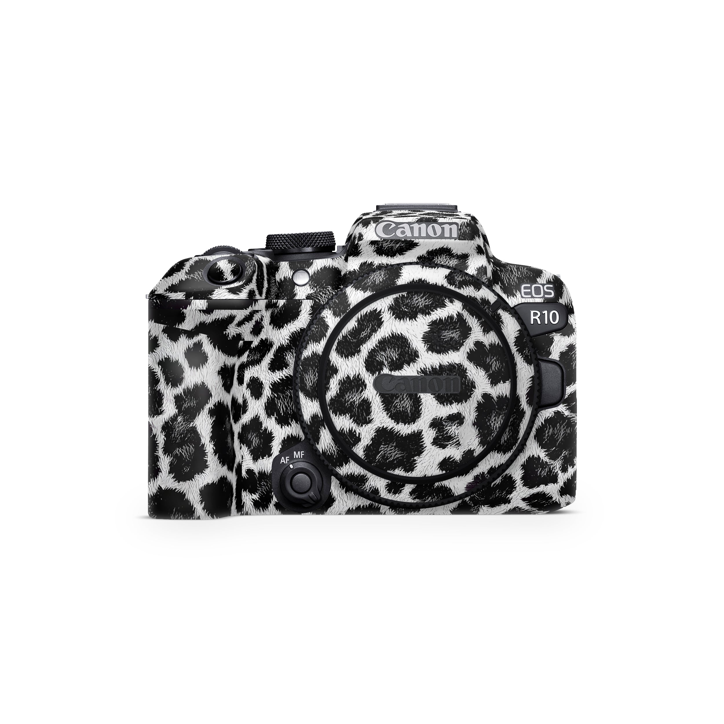 Snow Leopard Spots Canon EOS R10 Camera Skin