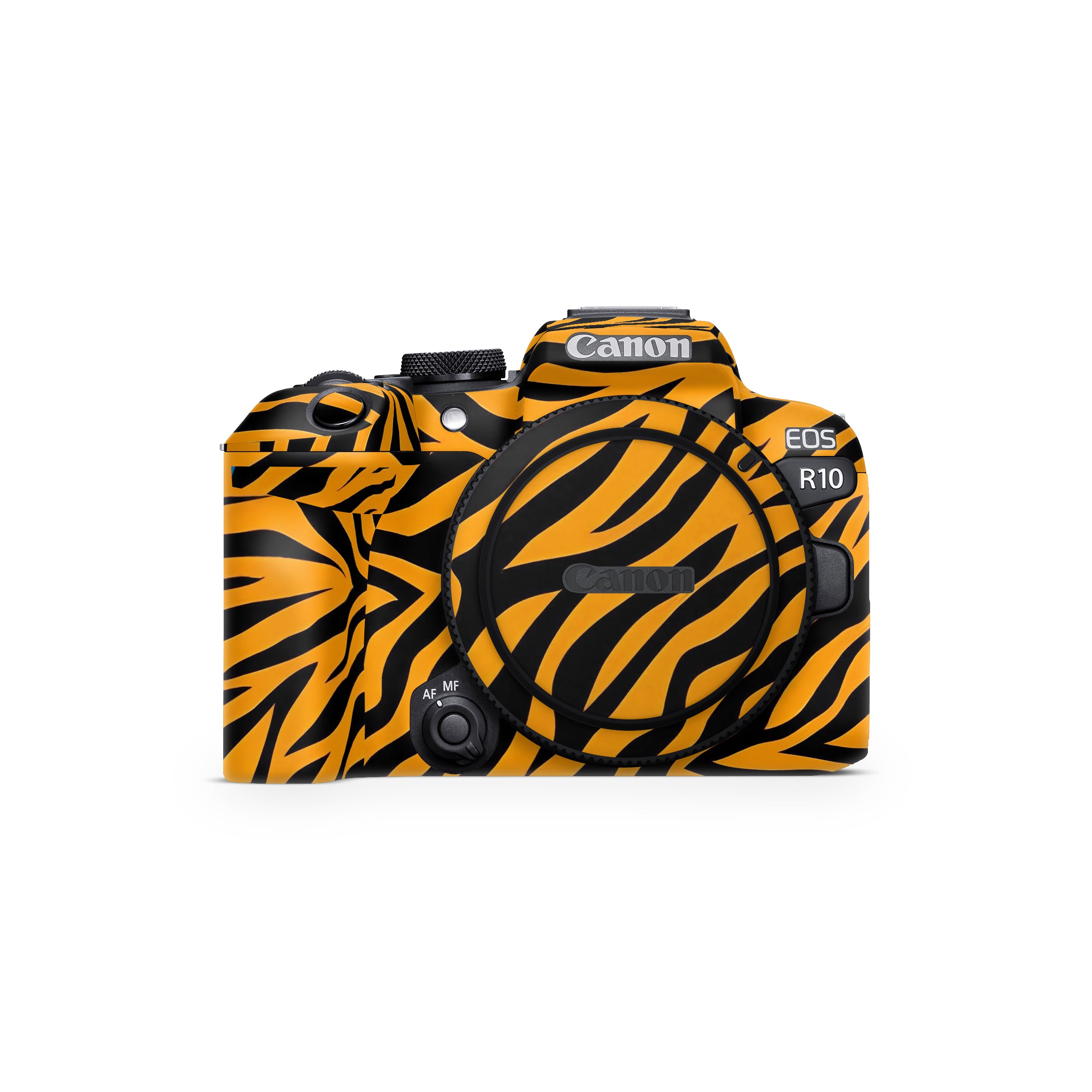 Zebra Gold Pattern Canon EOS R10 Camera Skin