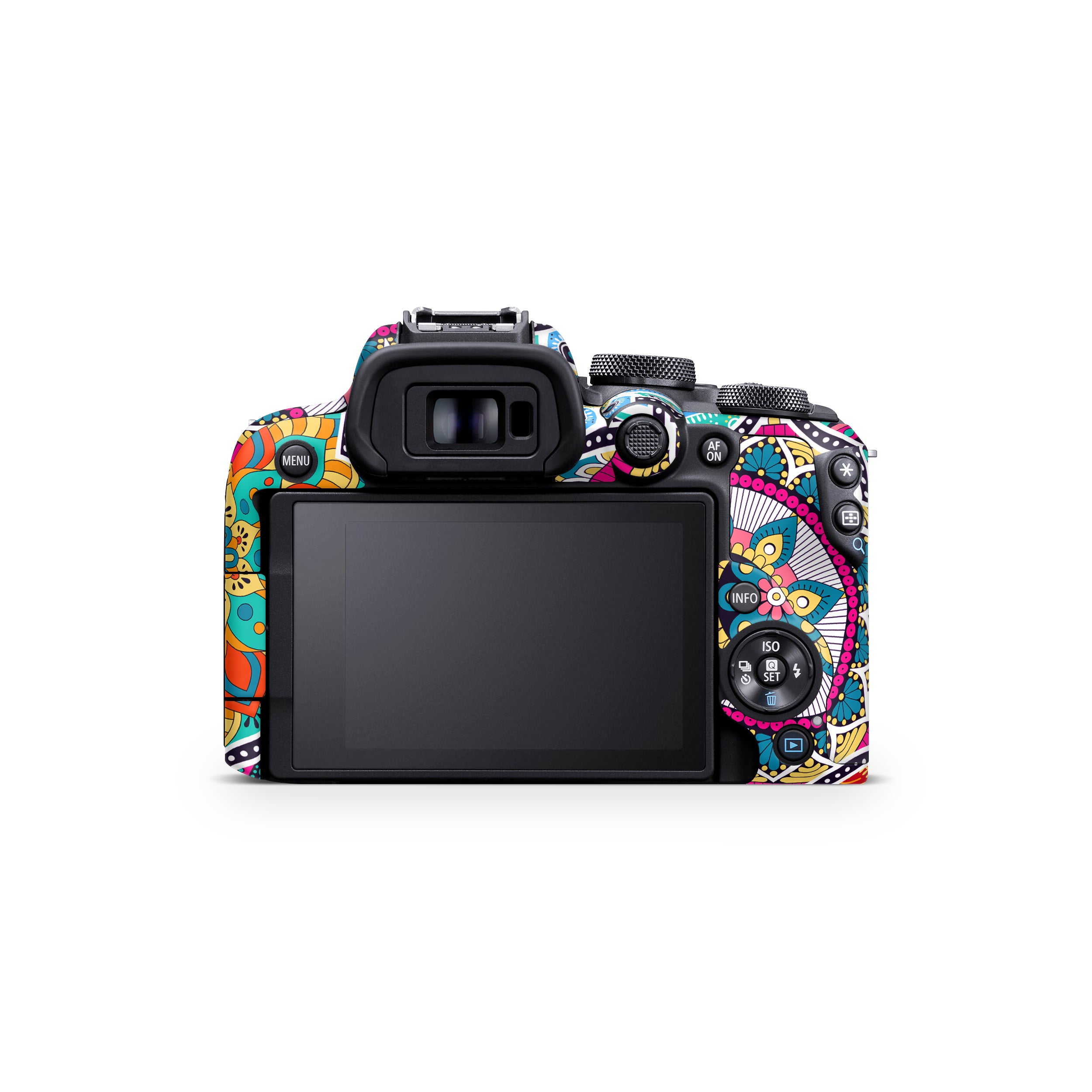 Boho Mandala Tile Pattern Canon EOS R10 Camera Skin