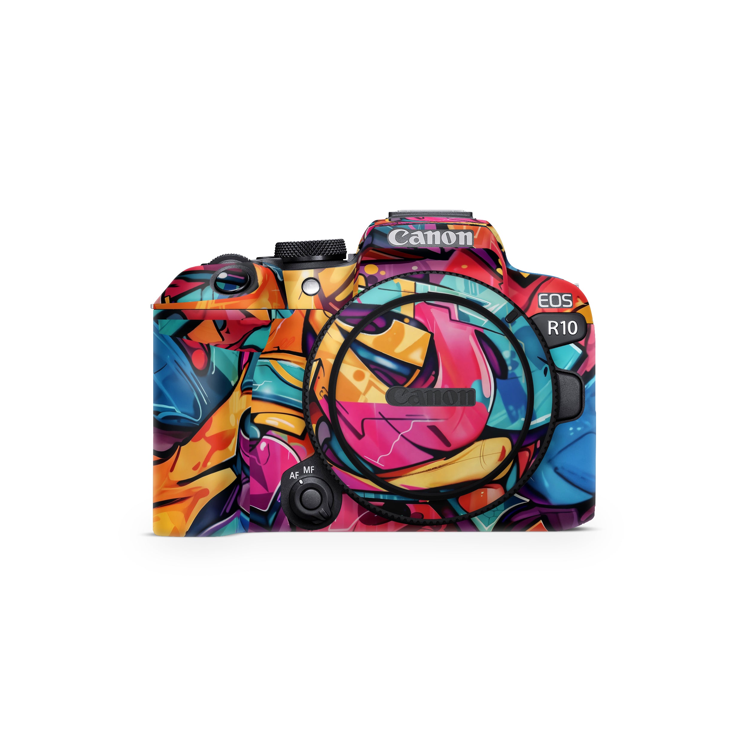 Urban Graffiti Explosion Canon EOS R10 Camera Skin