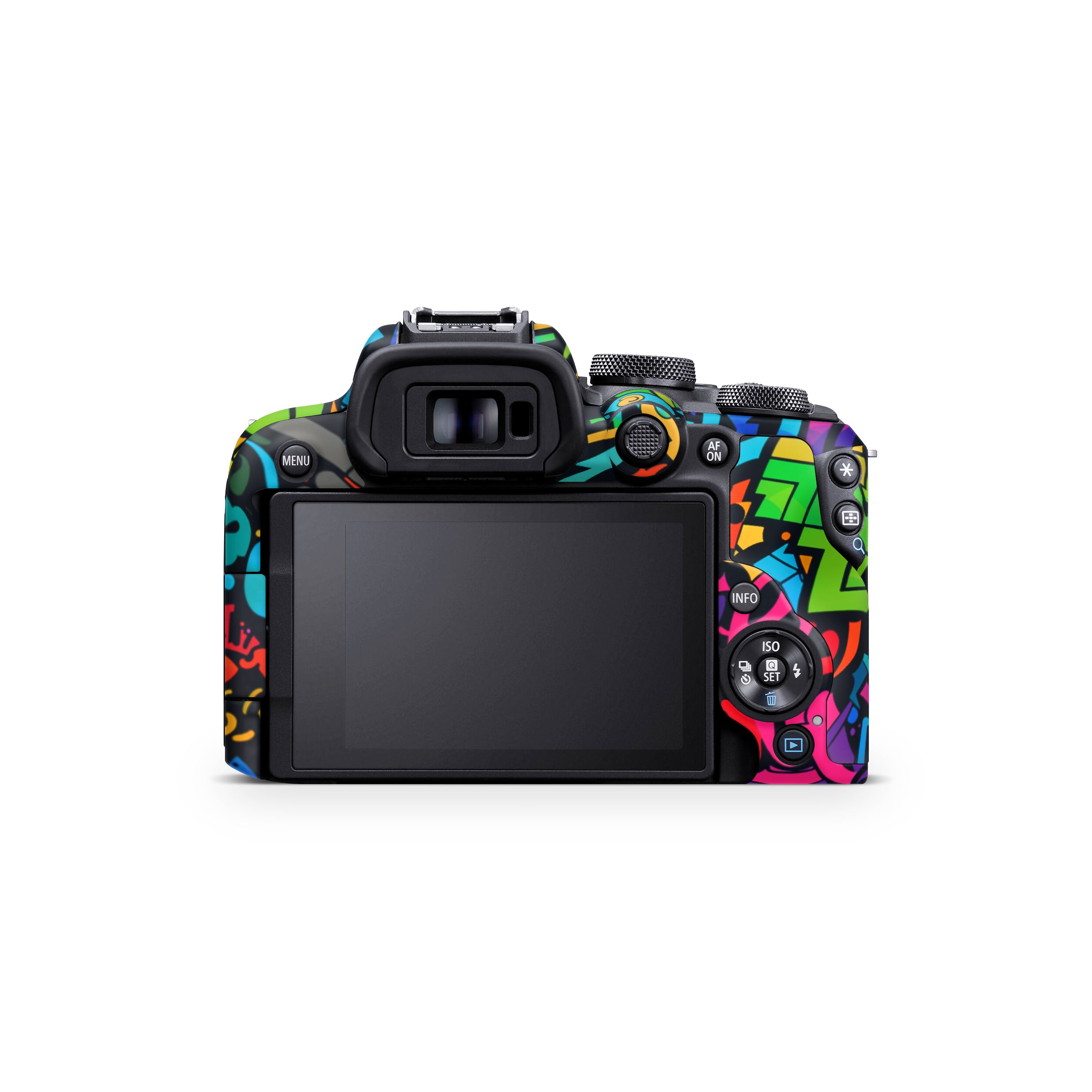 Colorful Urban Street Art Lettering Canon EOS R10 Camera Skin