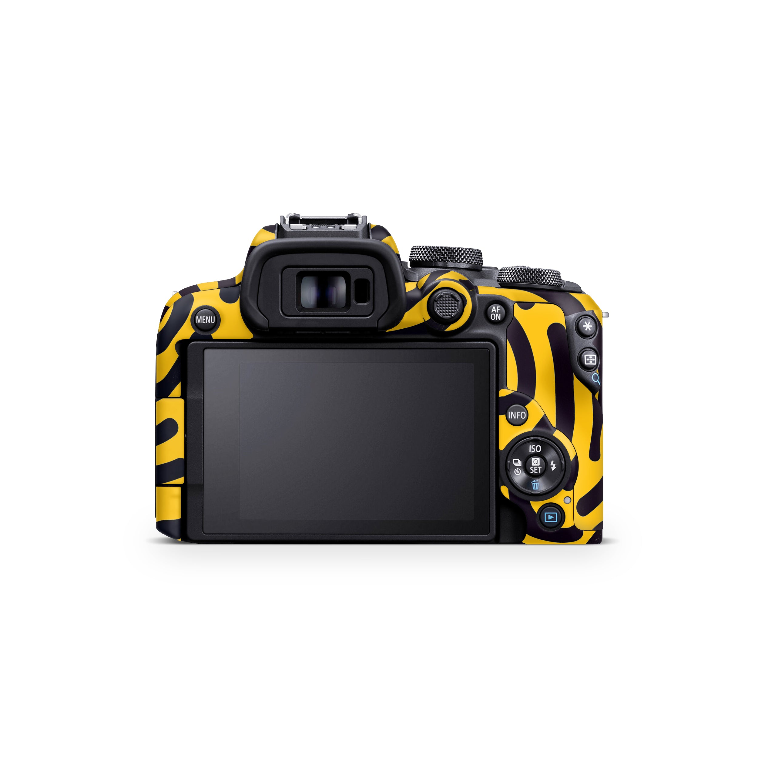 Minimal Yellow Wave Canon EOS R10 Camera Skin