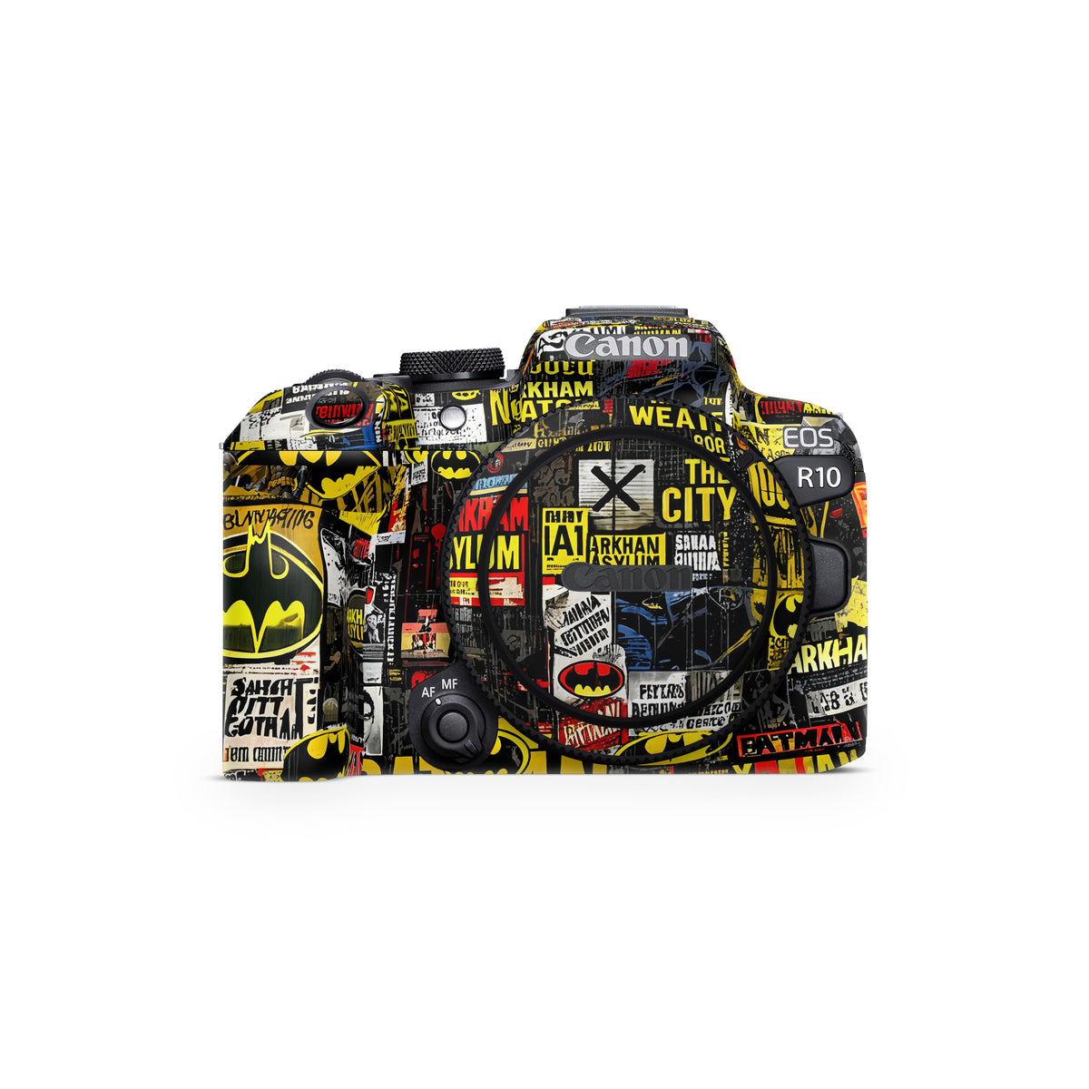Batman Collage Canon EOS R10 Camera Skin