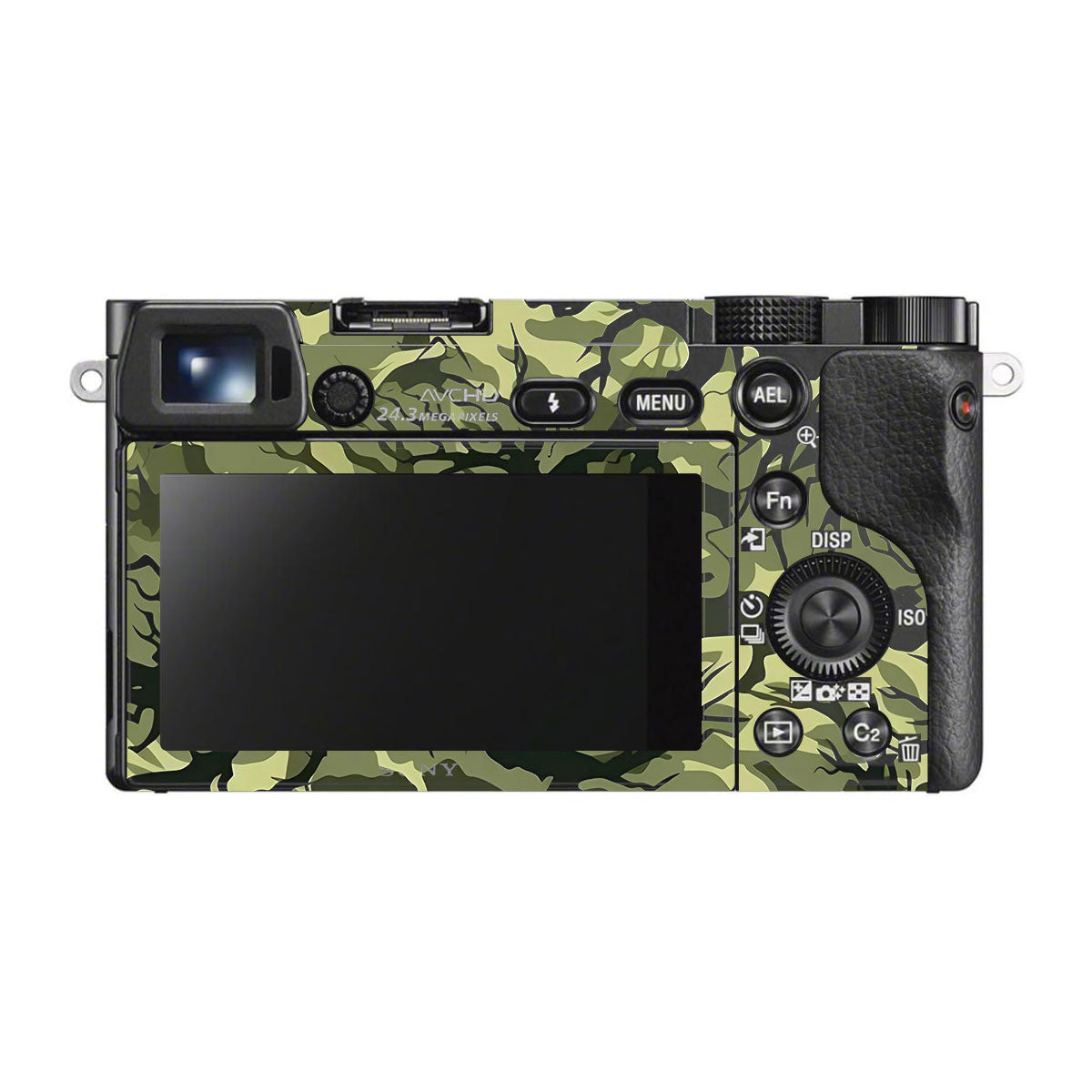 Green Tangled Vines Sony A6000 Camera Skins