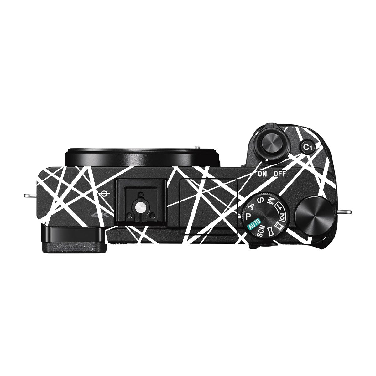 Mono Grid Sony A6000 Camera Skins