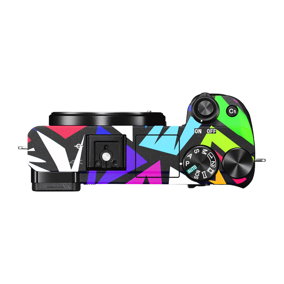 Bold Geometric Pop Sony A6000 Camera Skins