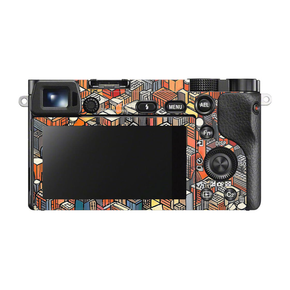 Isometric Cityscape Sony A6000 Camera Skins