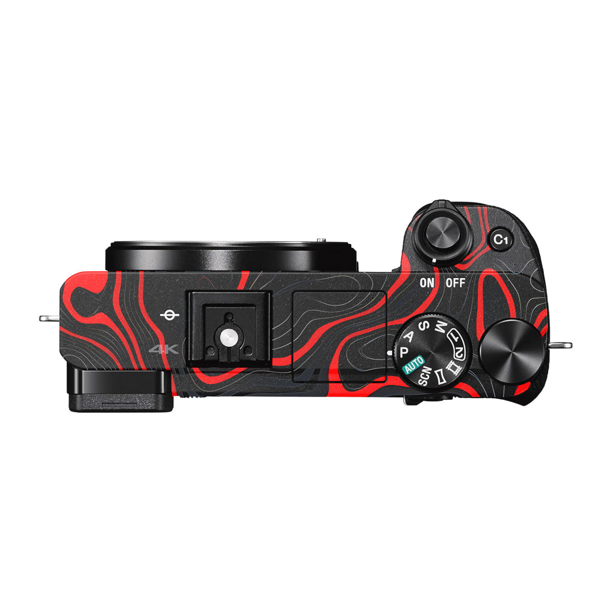 Crimson Waves Sony A6300 Camera Skins