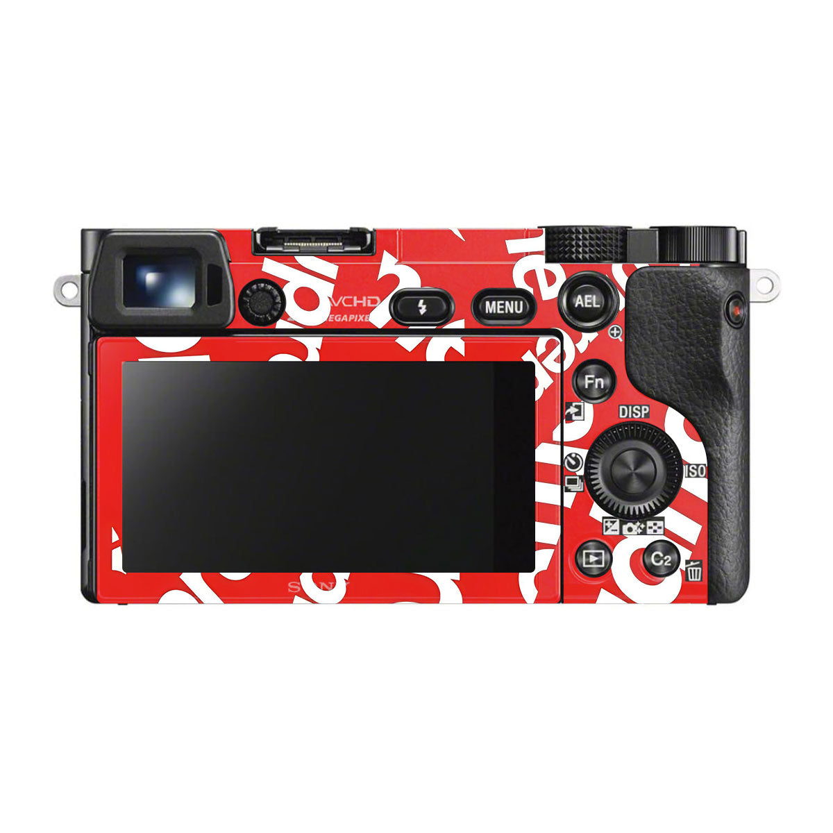 Supreme Red Sony A6300 Camera Skins