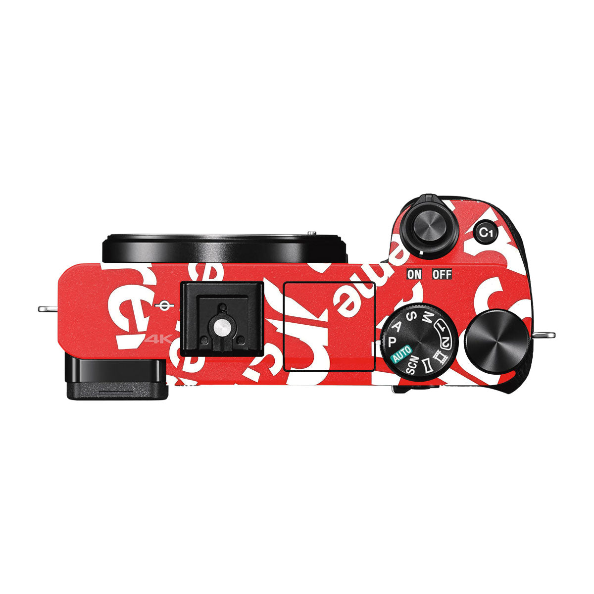 Supreme Red Sony A6300 Camera Skins