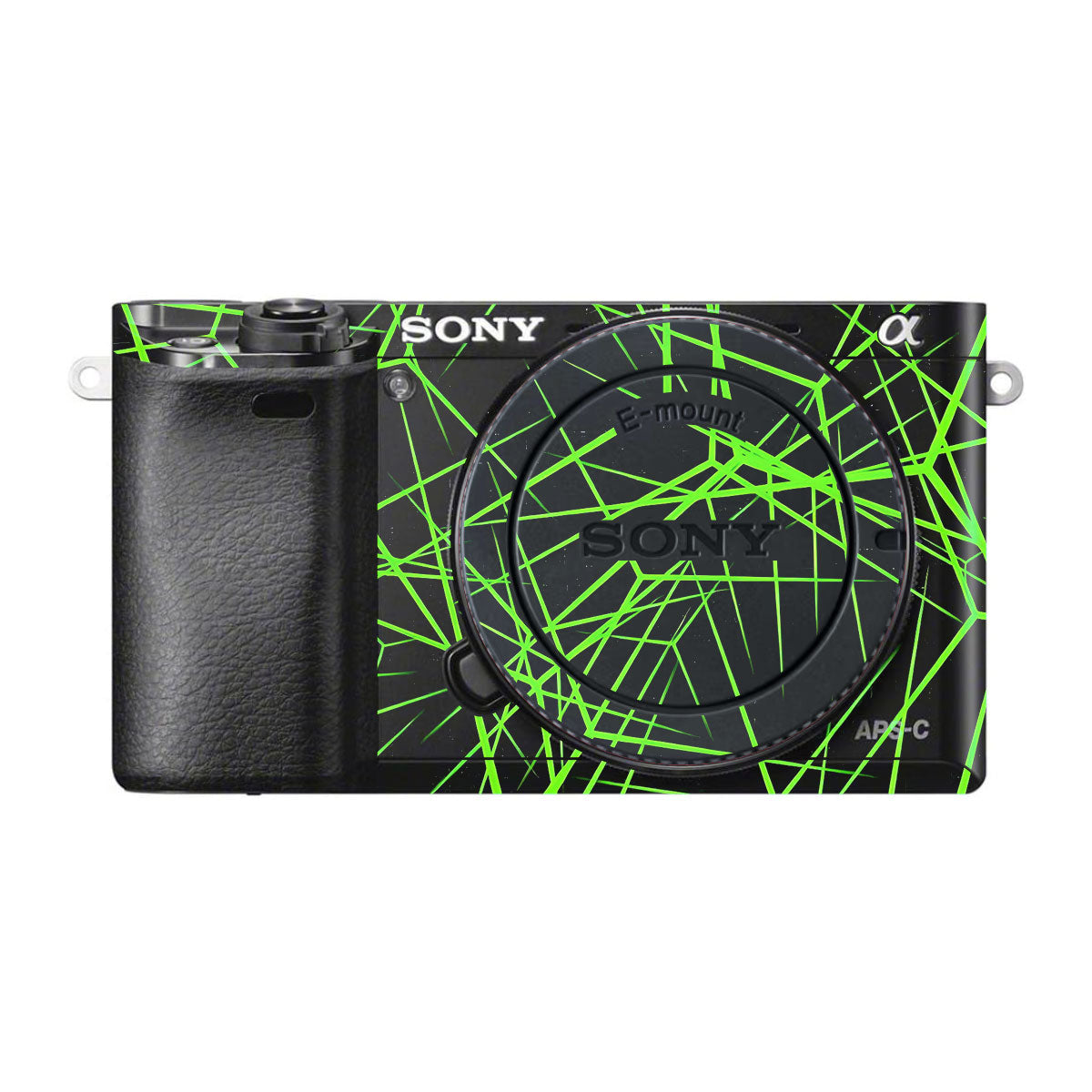 Neon Grid Sony A6300 Camera Skins