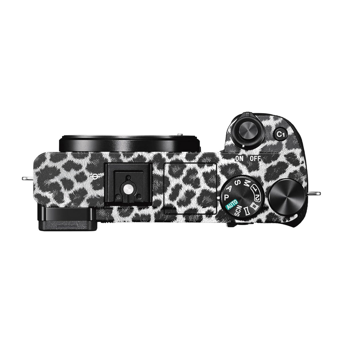 Snow Leopard Spots Sony A6300 Camera Skins