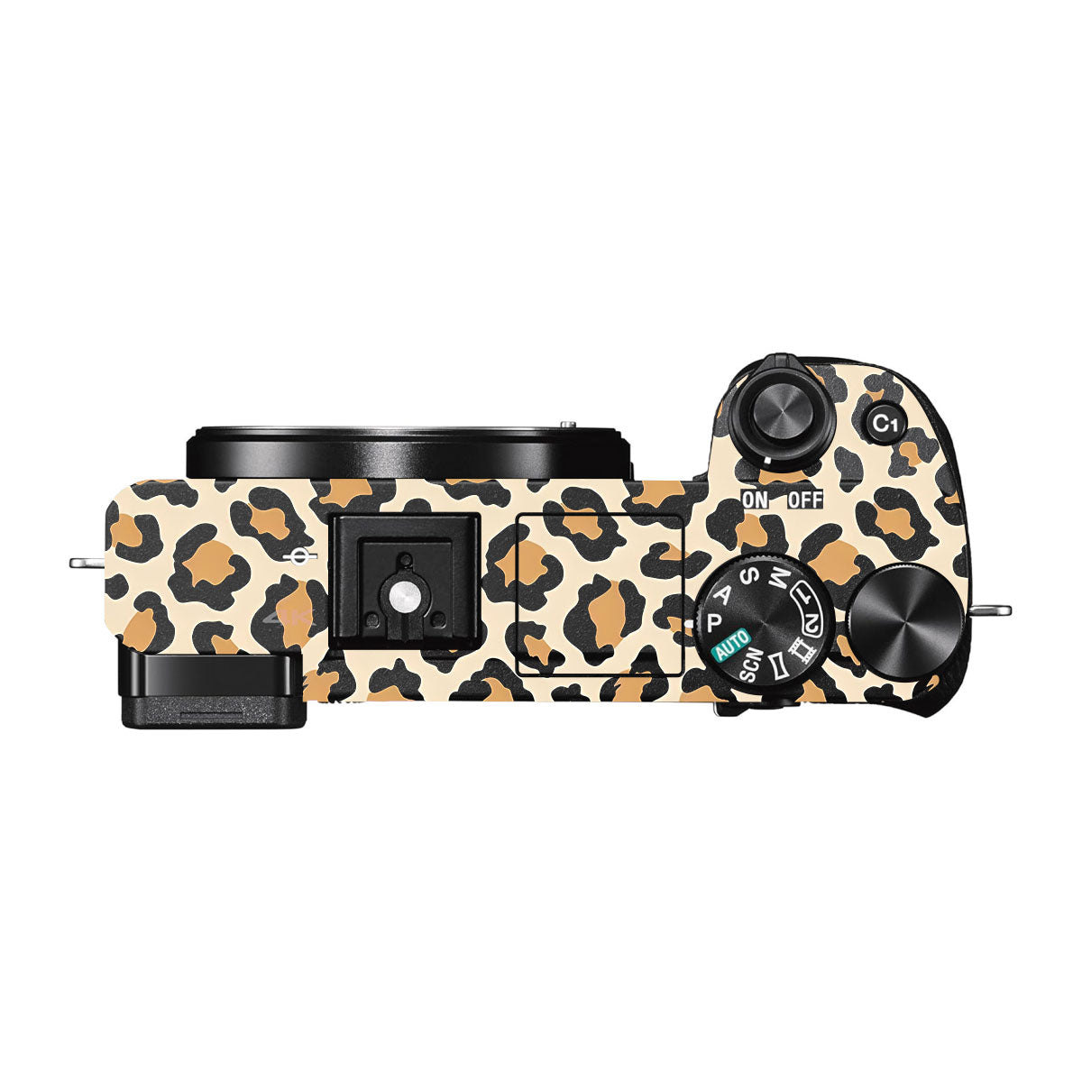 Sandy Leopard Spots Sony A6300 Camera Skins