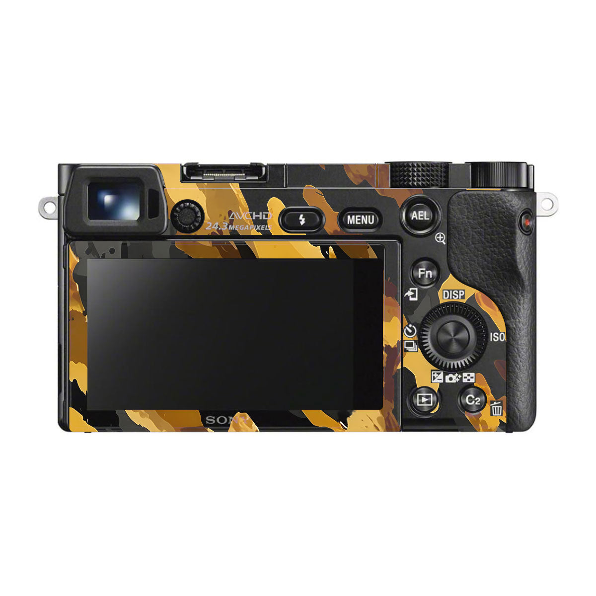 Camo Tiger Blend Sony A6300 Camera Skins