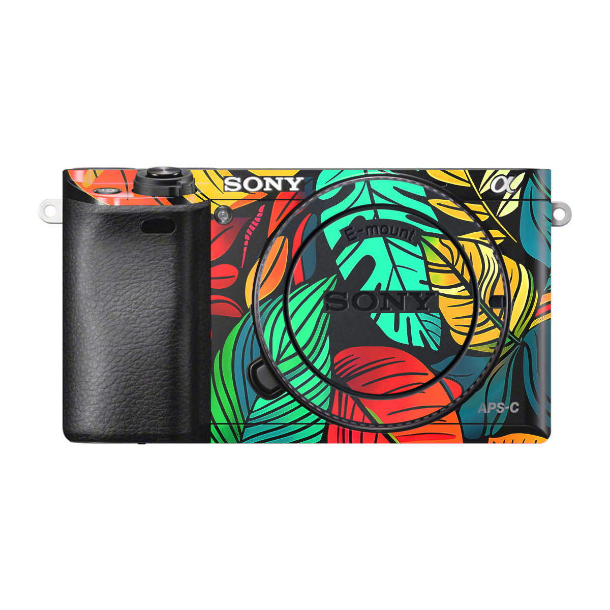 Tropical Jungle Leaves Sony A6300 Camera Skins