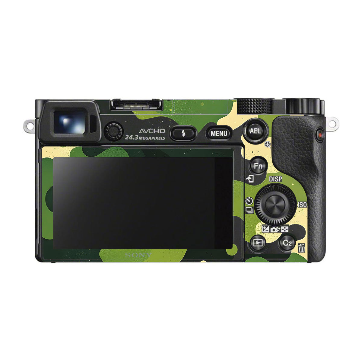 Camouflage Pattern Sony A6500 Camera Skins