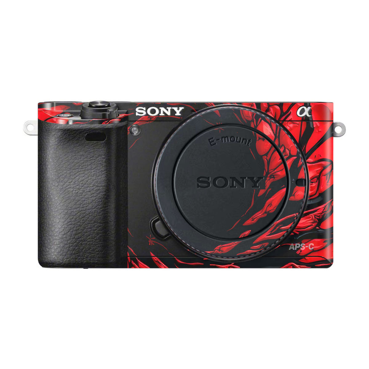 Venom Red Sony A6500 Camera Skins