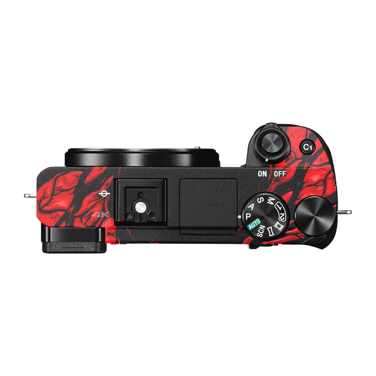 Venom Red Sony A6500 Camera Skins