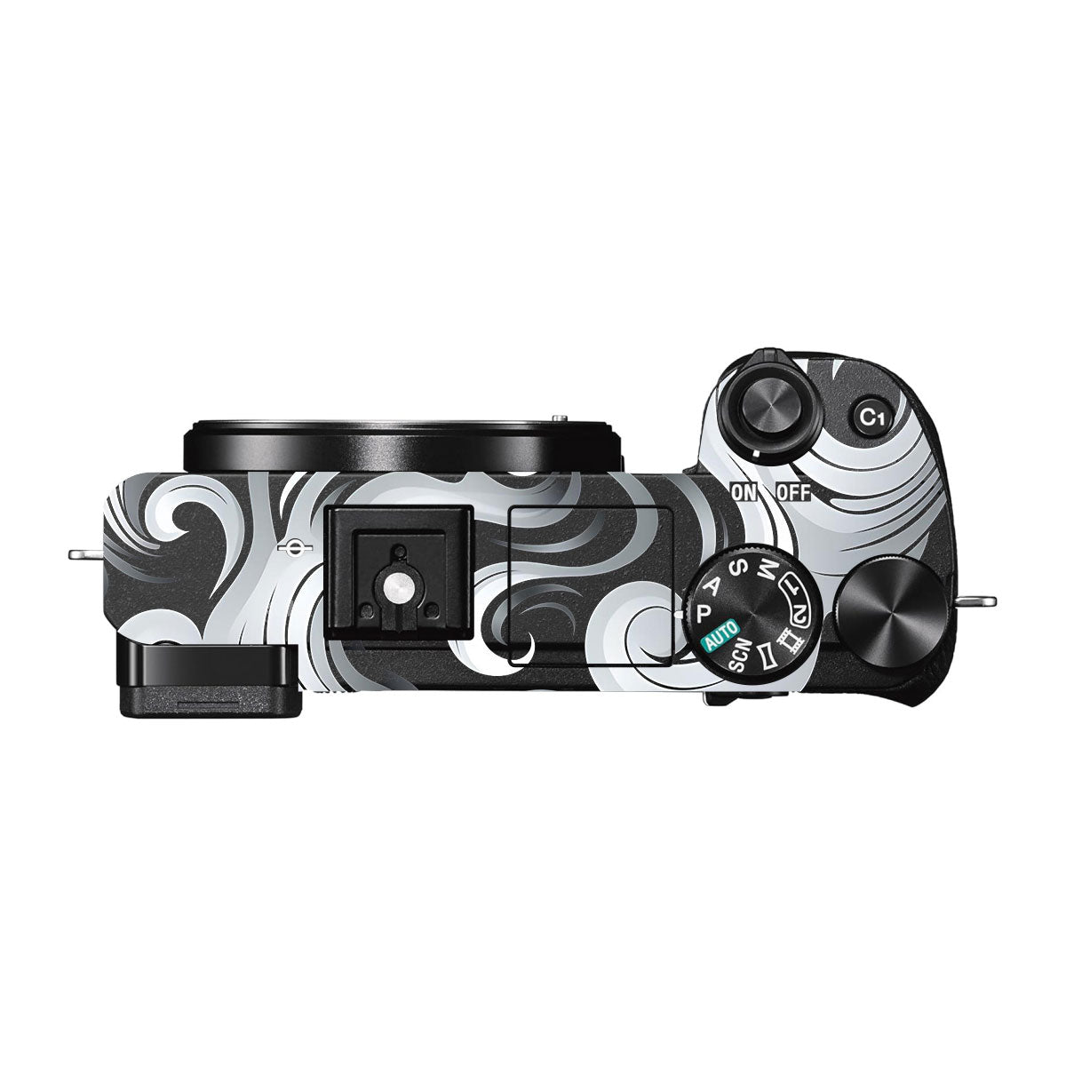 Smoke Swirl Sony A6500 Camera Skins