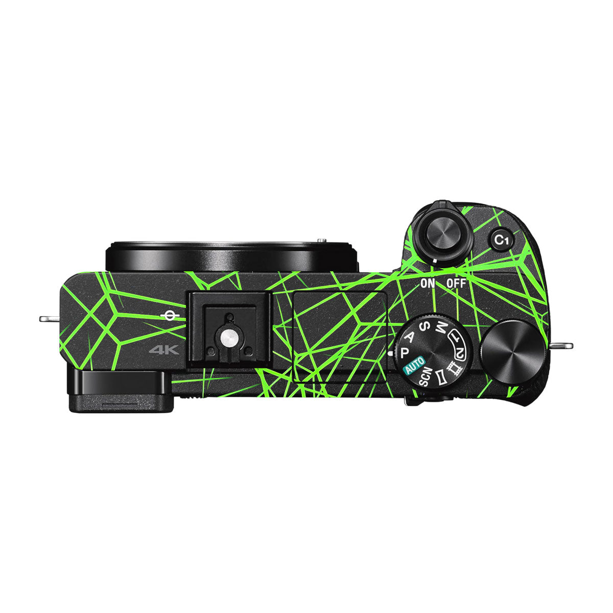 Neon Grid Sony A6500 Camera Skins