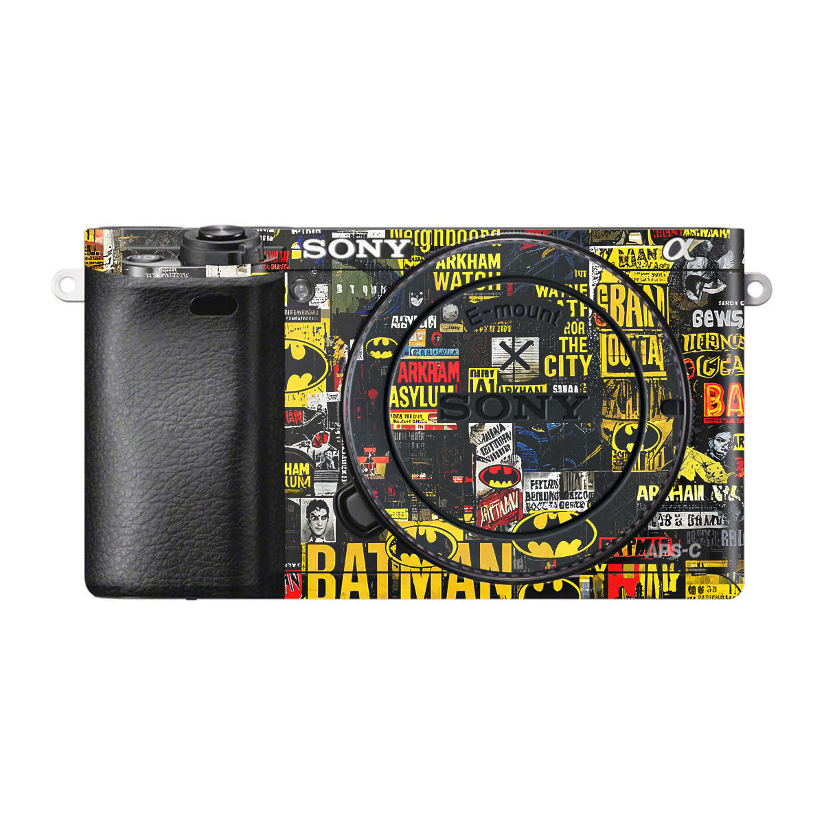 Batman Collage Sony A6500 Camera Skins