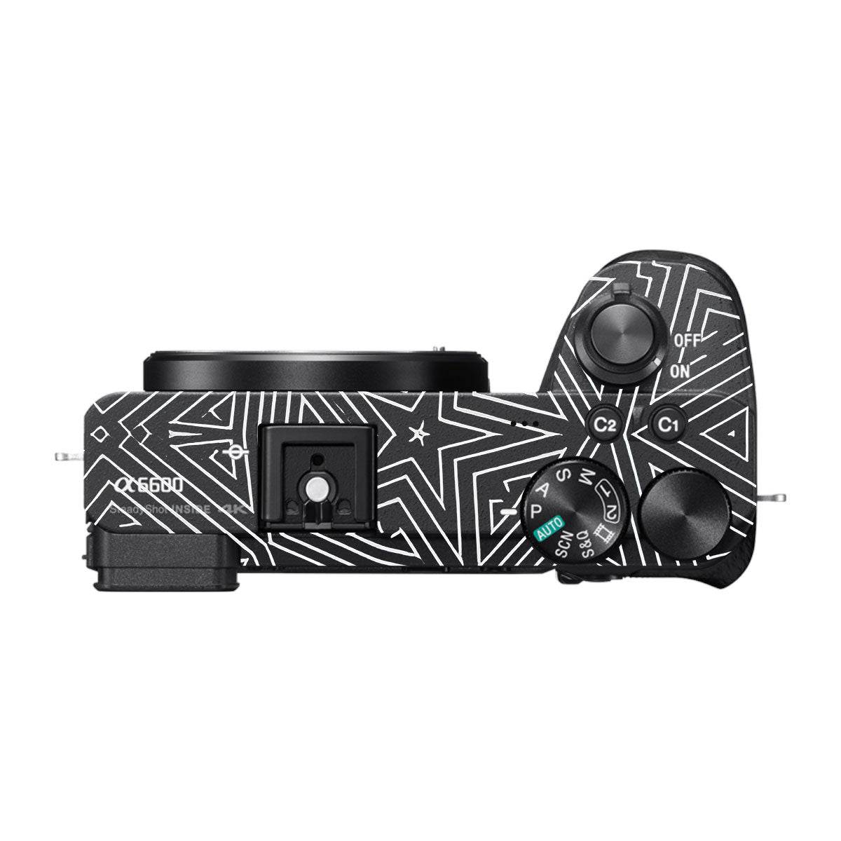 Geometric Pattern Sony A6600 Camera Skins