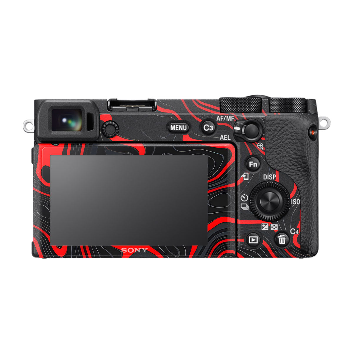 Crimson Waves Sony A6600 Camera Skins