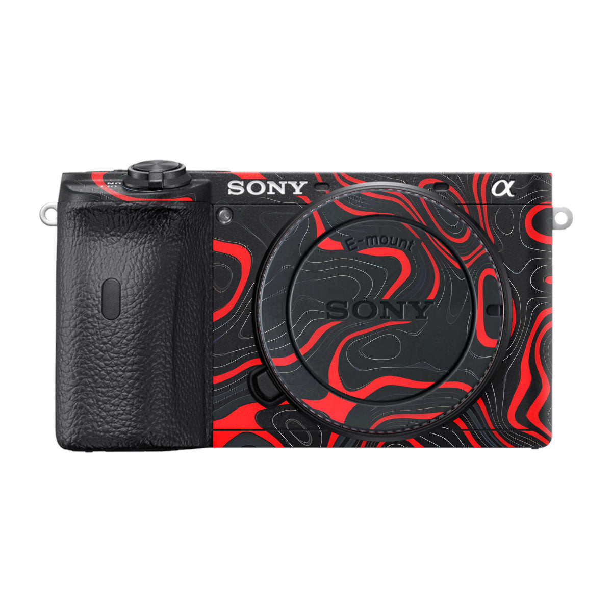Crimson Waves Sony A6600 Camera Skins
