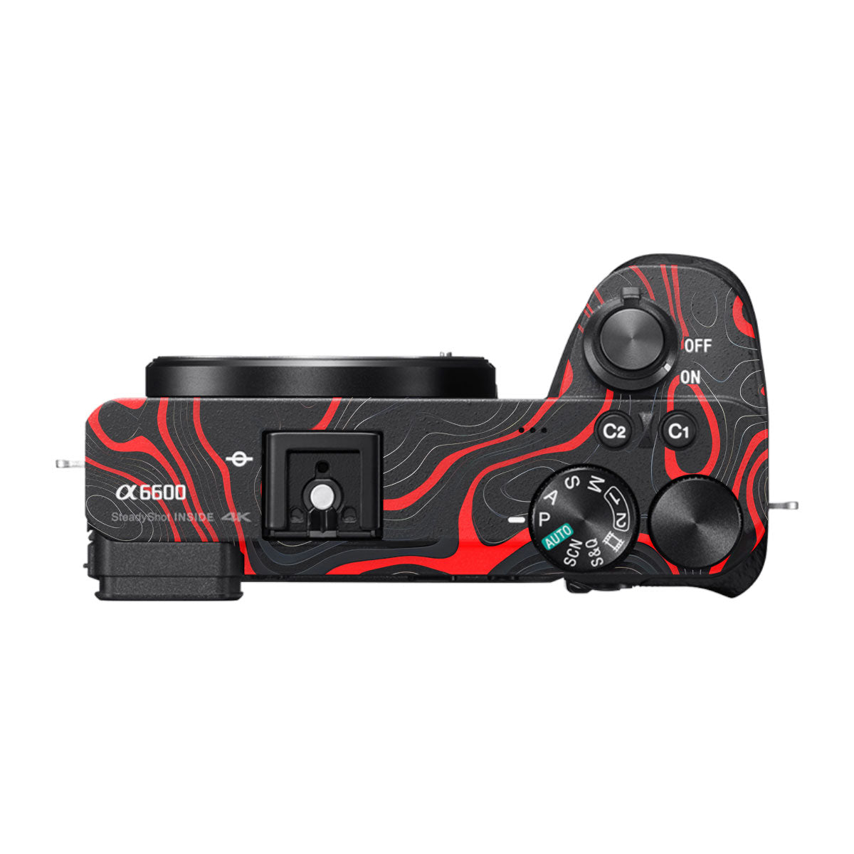 Crimson Waves Sony A6600 Camera Skins